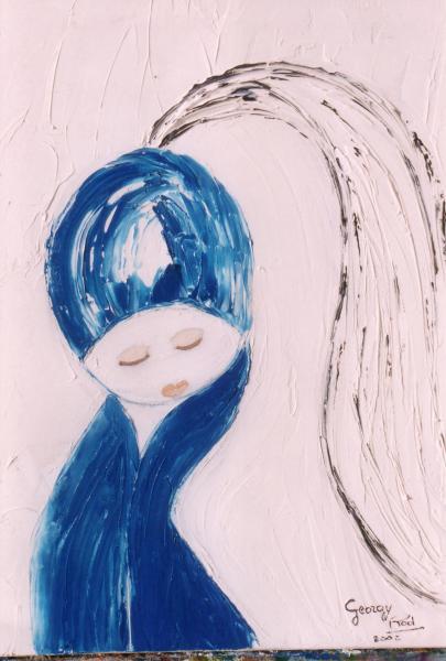 L'ENFANT AU BONNET BLEU